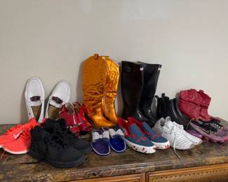 Designer & Name Brand Shoe Lot – Michael Kors, Nike, Hunter & More!	