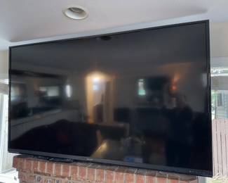 80” Sharp AQUOS LED TV w/ Wall Mount & Remote	
