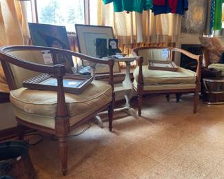 Louis Xvi Chairs, Framed Art