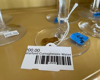 Waterford Curraghmore Water Goblets