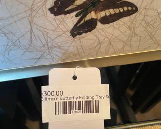 Biltmore Butterfly Folding Tray Set