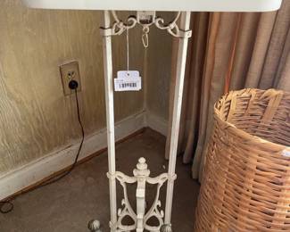 Antique Cast Iron Side Table