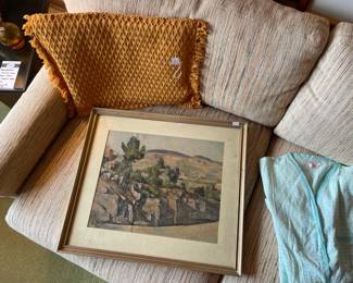 Vintage Sofa, Framed Art