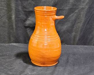 Colonial Williamsburg Redware Pottery Bird Bottle