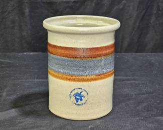 Hand Thrown NC Stoneware Crock
