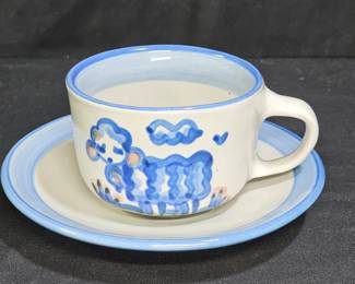 M.A. Hadley Lamb "The End" Series Tea Cup & Saucer