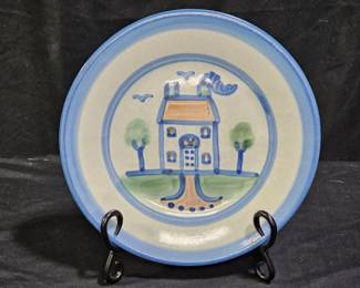 M.A. Hadley "Farm House" Salad Plate