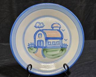 M.A. Hadley "Barn" Dinner Plate