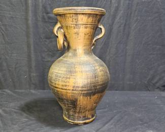 Large Pottery Umbrella Stand or Vase
