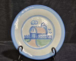 M.A. Hadley "Barn" Salad Plate