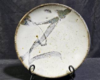 Stone Soldier Pottery Plate Jacksonville VT