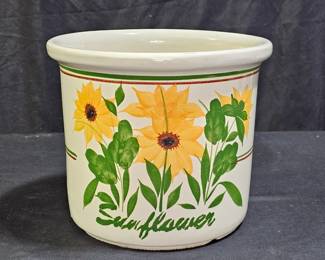 Lee Pottery Co. Sun Flower Garden Pot #603
