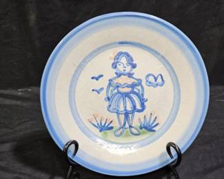 M.A. Hadley "Farmer's Wife" Salad Plate
