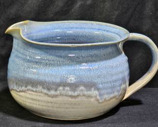 Signed Black Mountain Pottery Hand Thrown Pitcher