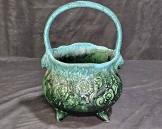 Vintage Hull Pottery B36 Cauldron Planter