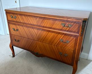 French Satinwood dresser 