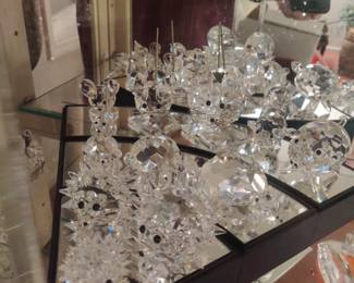 SOME OF THE SWAROSKI COLLECTION