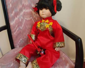 Asian life size baby doll