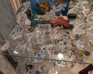 whales, dolphins, seals, sharks, clown fish, starfish, clams, leaping fish and more