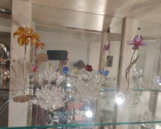 Floral swarovski