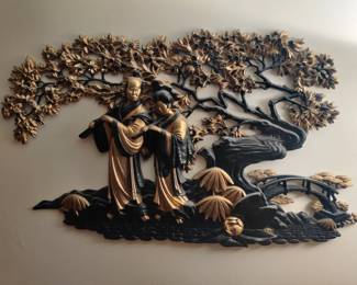 Large Asian wall decor 