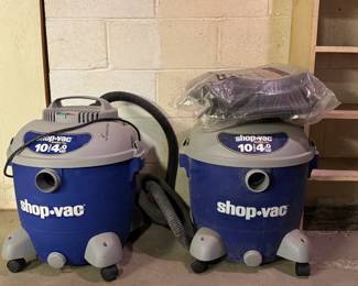 SHOP VACUUM AND ATTACHMENTS