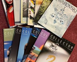 SWAROVSKI MAZAGINES COLLECTOR MAGAZINES-