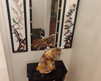 asian entry foyer decor