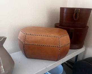 leather boxes