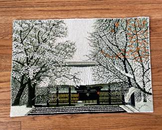 Vintage Vietnam Embroidery Yarn Wall Art