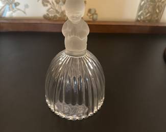 1978 First Edition Annual Goebel Crystal Glass Bell 