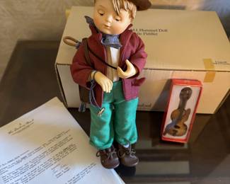 MJ Hummel Little Fiddler Doll