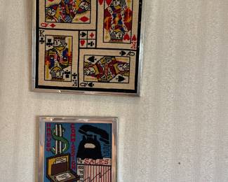 Vintage Needlepoint Hanging Wall Art
