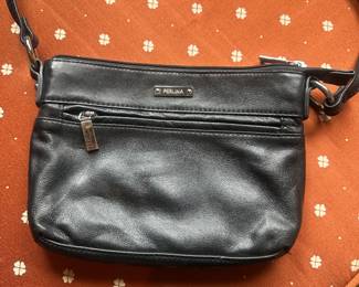 Perlina Mini Crossbody Black Purse