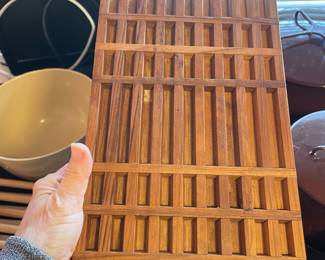 MCM Dansk Teakwood Teak Trivet