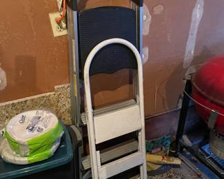 Folding Step Ladder and Stool