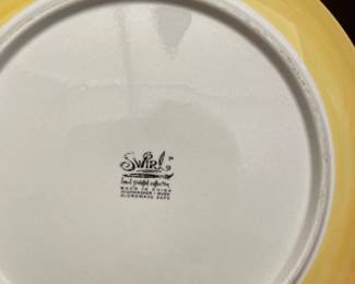 Swirl Hand Painted Dinnerware Set
