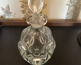Vintage Aseda Swedish Thumbprint Decanter - 1960s