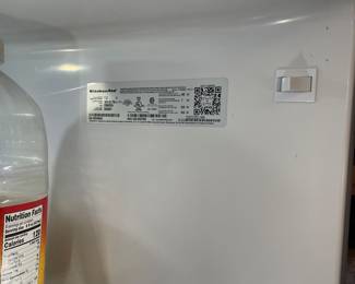 KitchenAid Refrigerator with Water and Ice Dispenser - Good Working Condition -