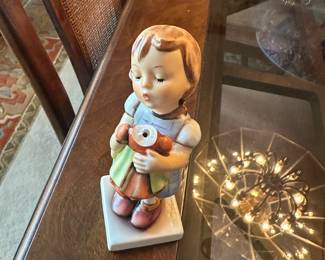 Hummel Kiss Me Figurine "Girl with Baby Doll" - Doll Head Broken