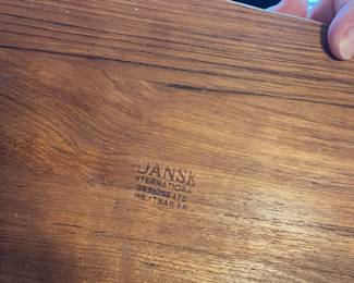 MCM Dansk Teakwood Teak Trivet