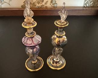 Egyptian Glass Perfume Bottles