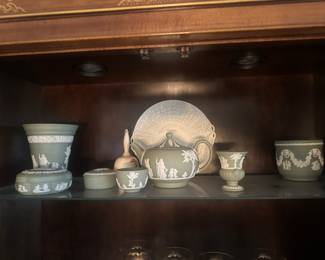 Wedgwood Jasper Sage Green Collection