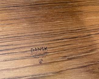 Vintage Dansk Teak Wood Tray 