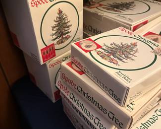 tons and tons of spode christmas, new in box 