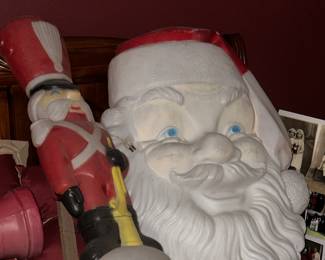 36 inch santa face blow mold 