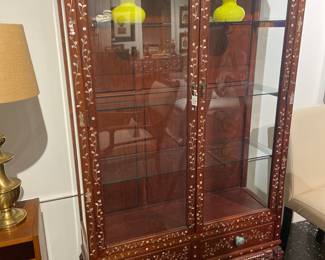 Cabinet w/ mother of pearls inlays 