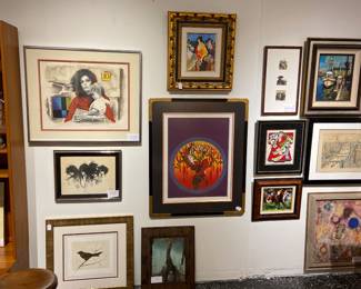 Lingo, Sandu Liberman, Marcel Mouly, Paul Klee, Mottola, Erte, Tarkay