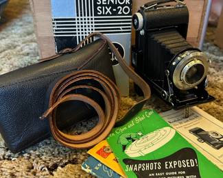 Kodak Senior Six 16 Camera with Case and Manual