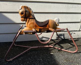 1960's Wonder Mare Rocking Horse